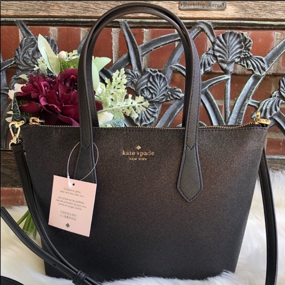 πΉ Kate Spade Small Joeley Glitter Satchel - Picture 4 of 13